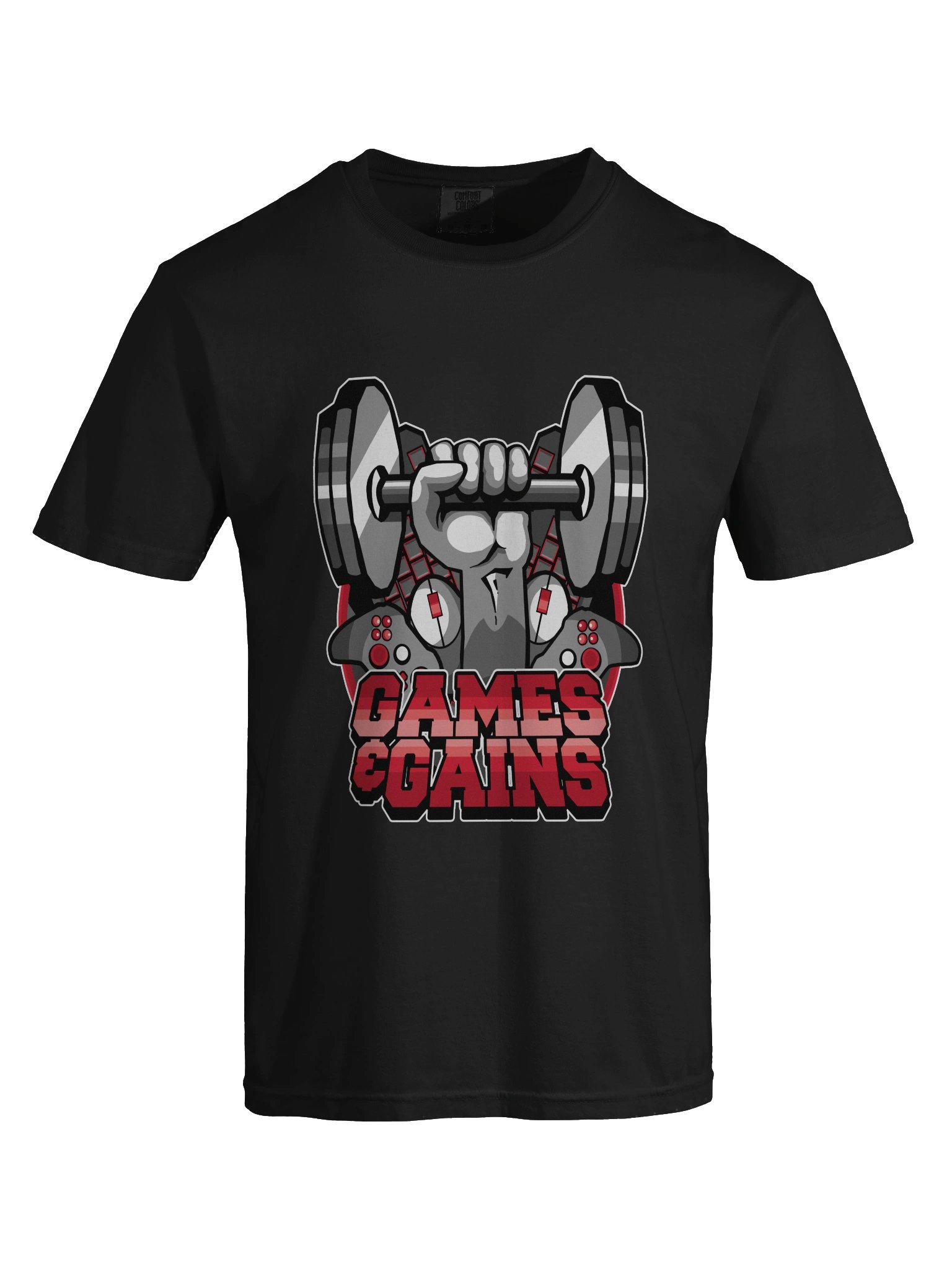 Bajheera Games and Gains Graphic Tee product image (7)