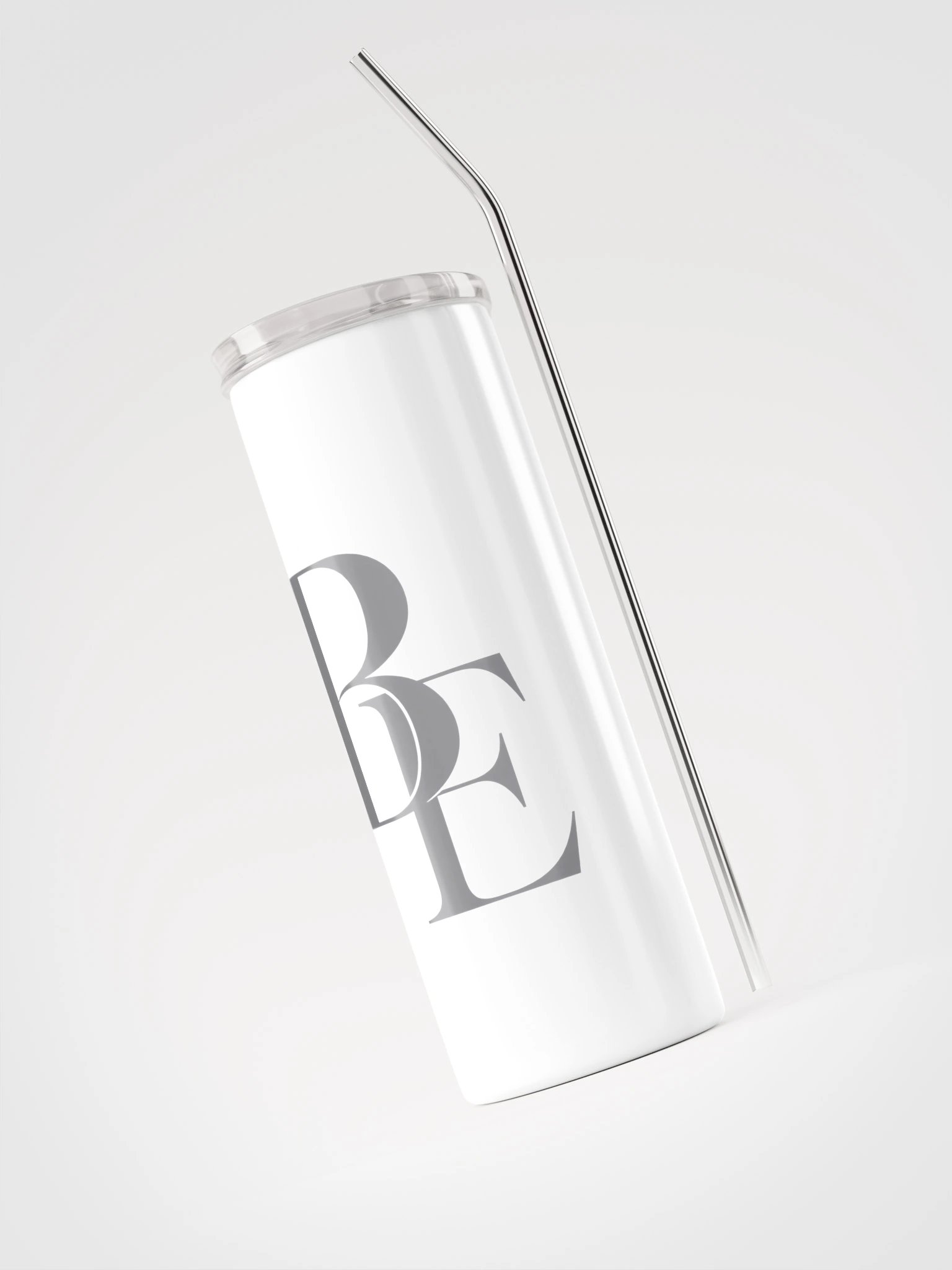 BALANCE ELEVATED Silver BE Monogram Tumbler product image (3)