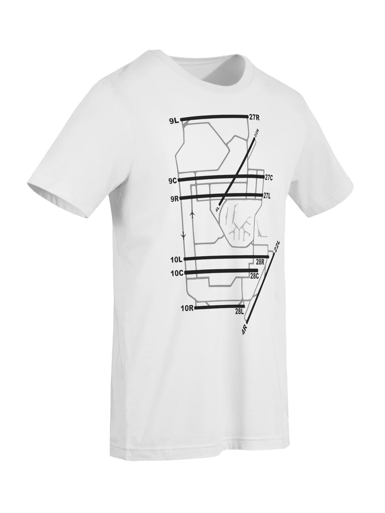 O'Hare Airport Chicago Grid Shirt product image (9)