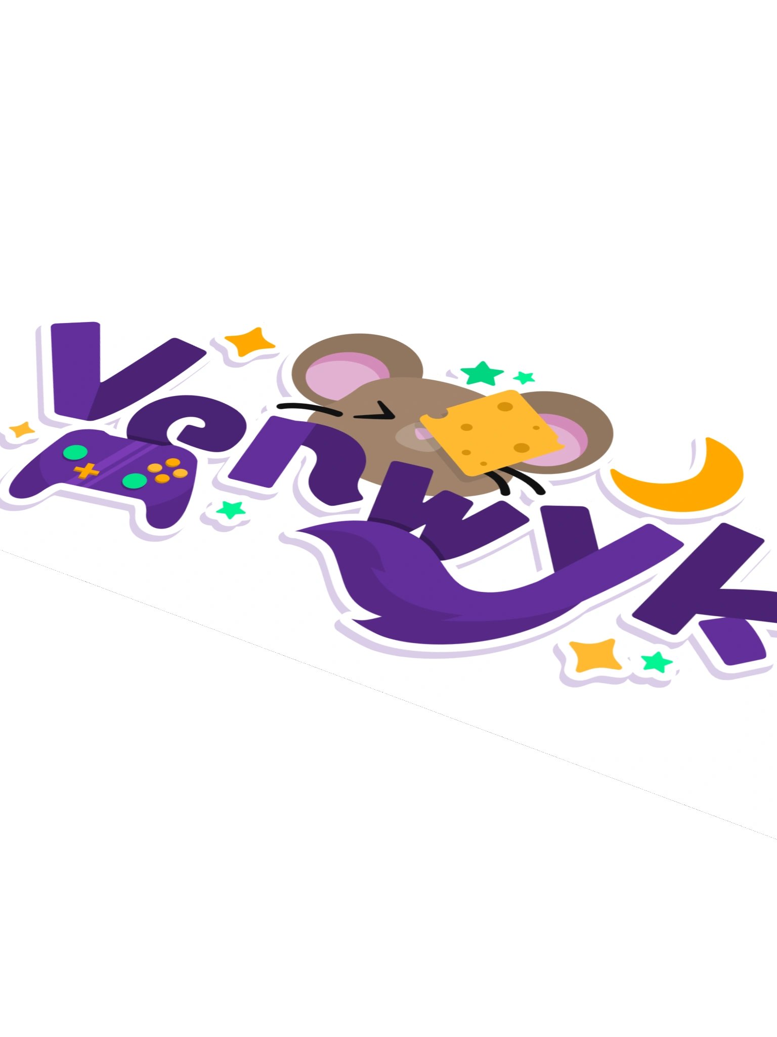Venwyk Logo & Chibi Sticker Set product image (4)