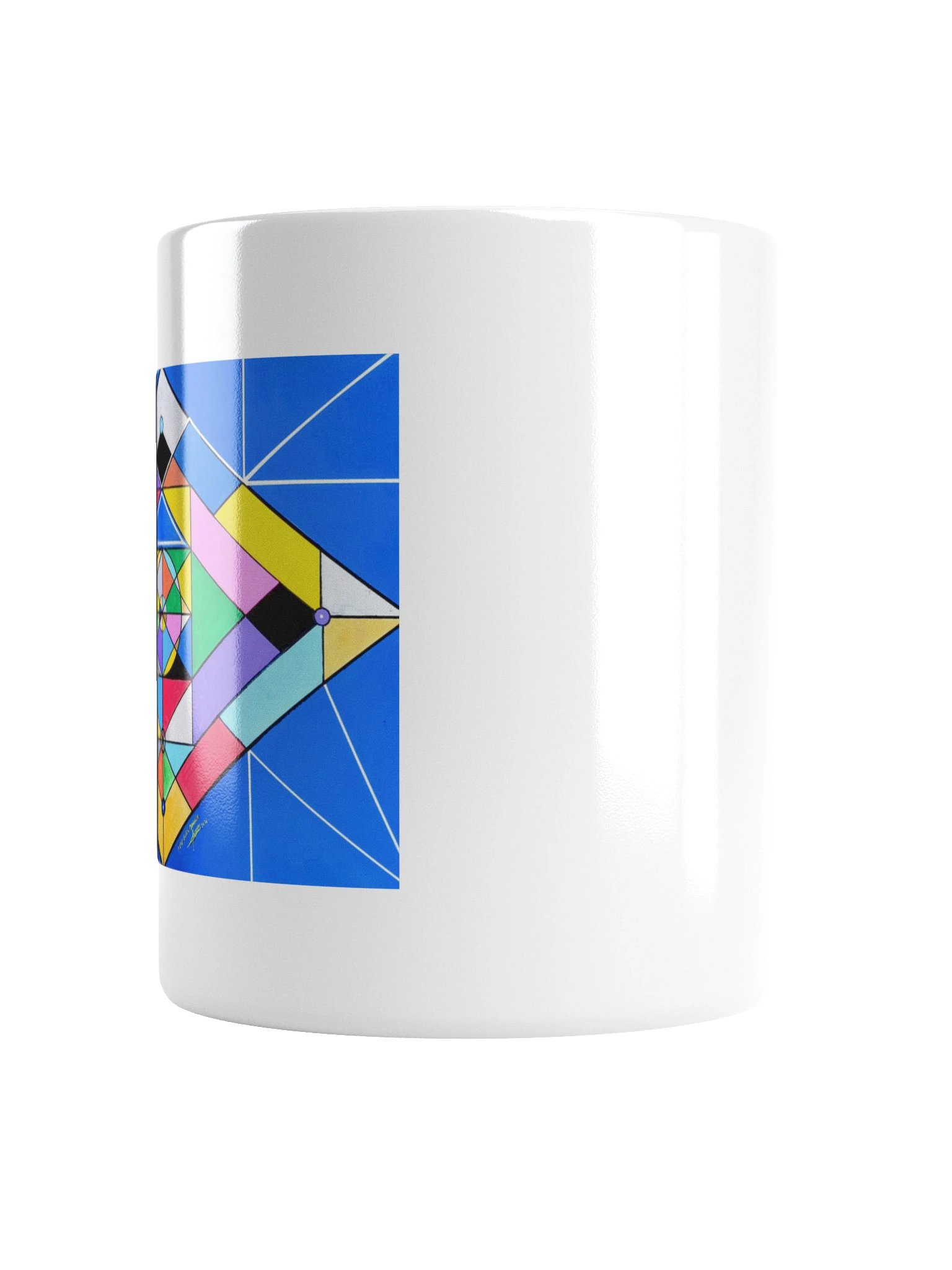 New Gothic Mandala - White Glossy Mug product image (2)