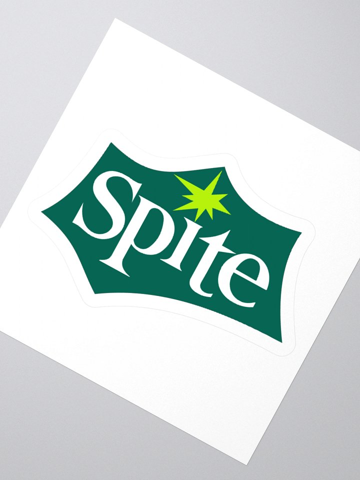 Fuelled by Spite - Sticker product image (6)