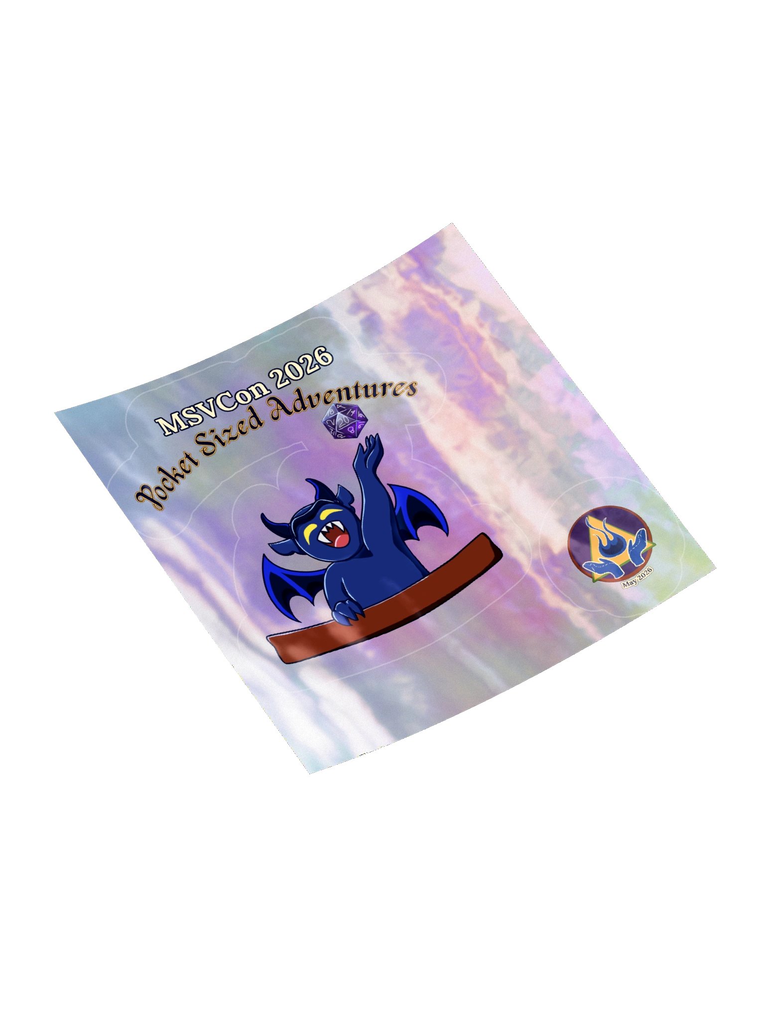 MSVCon 2026: Pocket Sized Adventures Holographic Sticker Pack product image (5)