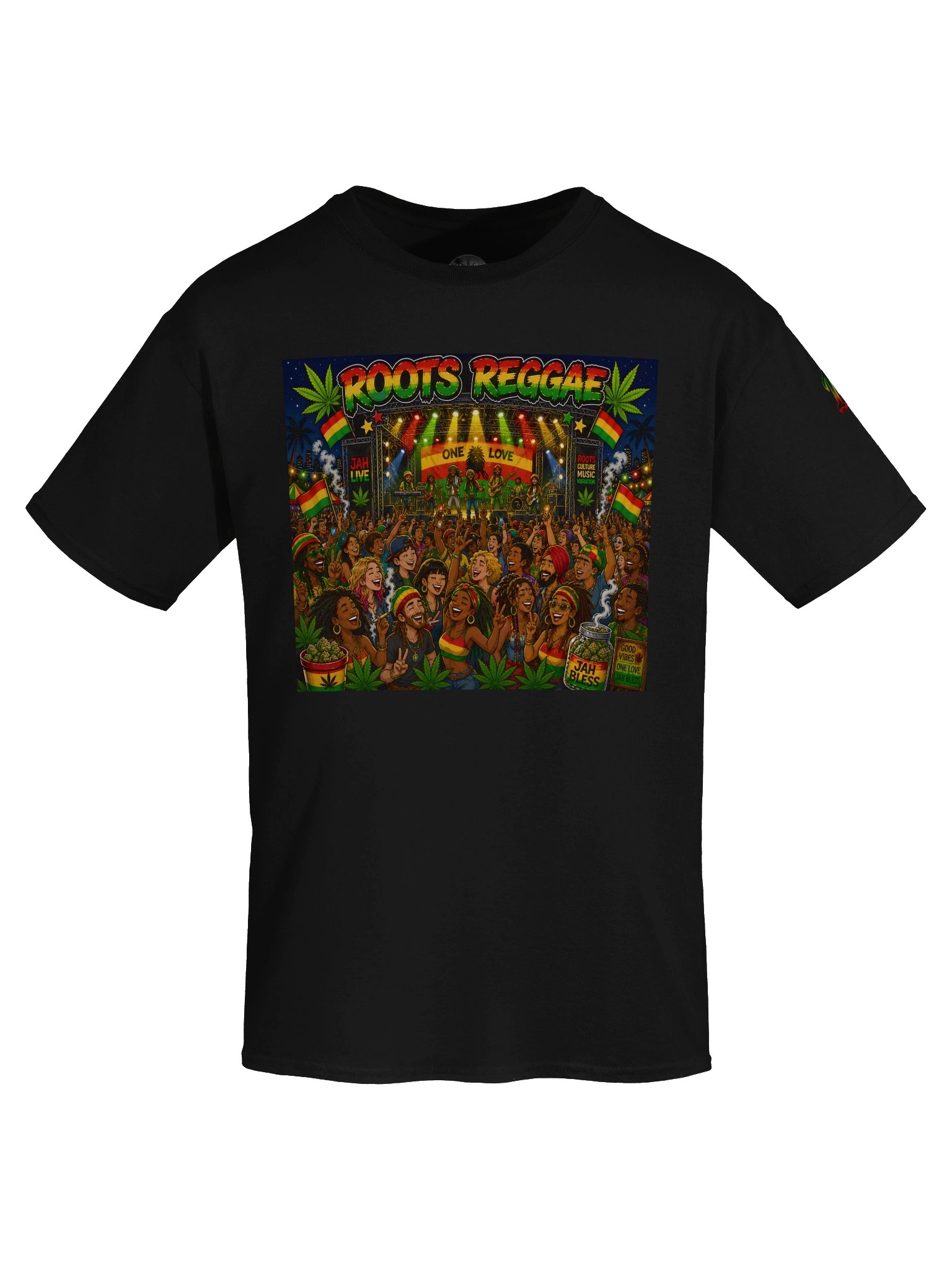Year 15 Roots Reggae Concert Graphic Tee product image (5)