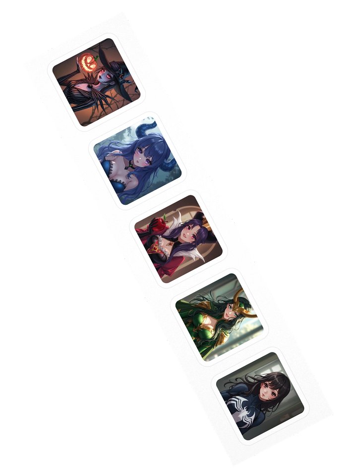 Streamer Inspired Sticker Sheet 2 product image (2)