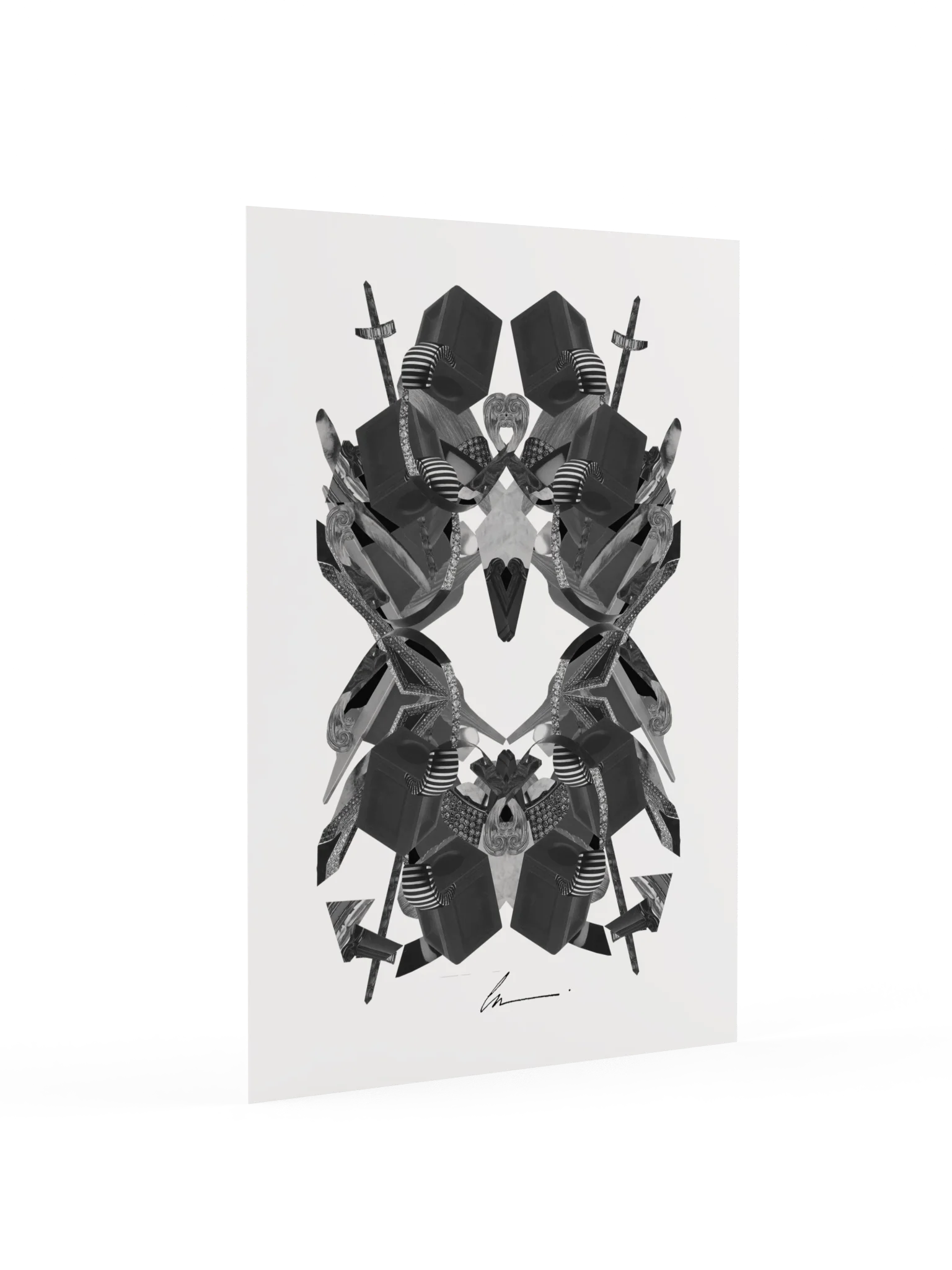 001 ASSEMBLY MATTE ART PRINT BW 26 product image (2)