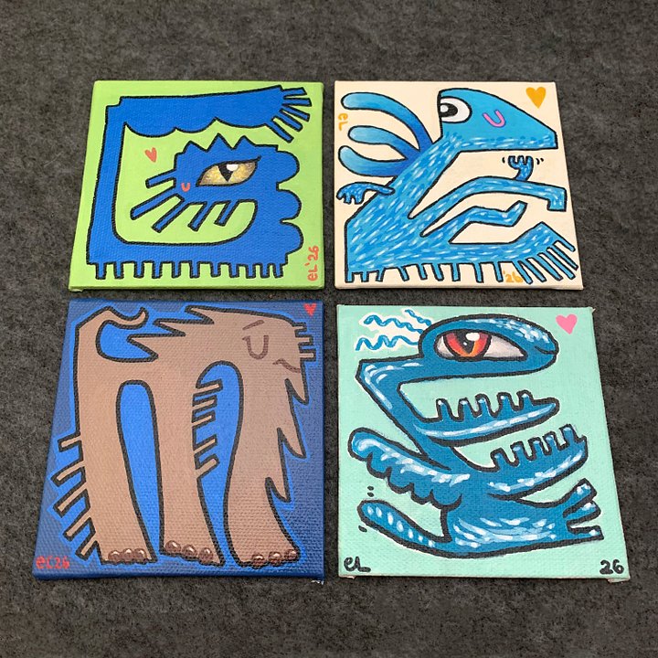 elovémon Paintings, medium (see varieties) product image (26)