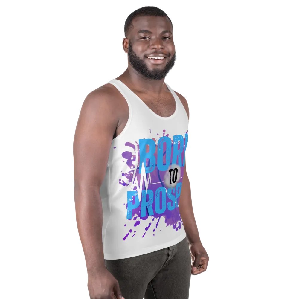 Born to Prosper Energetic Vibes Full Print Tank product image (3)