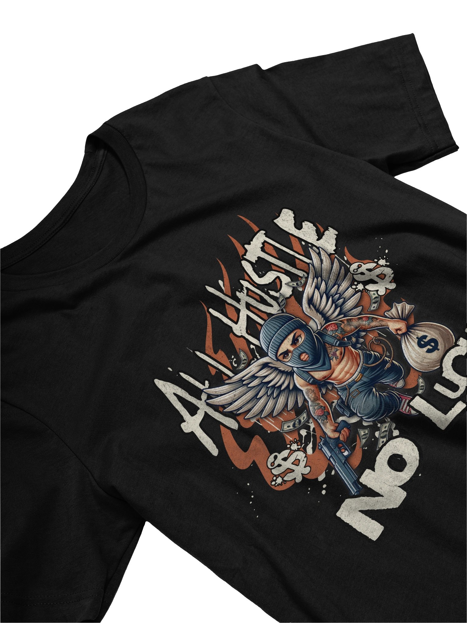 Hustler's Wings Graphic Tee product image (3)