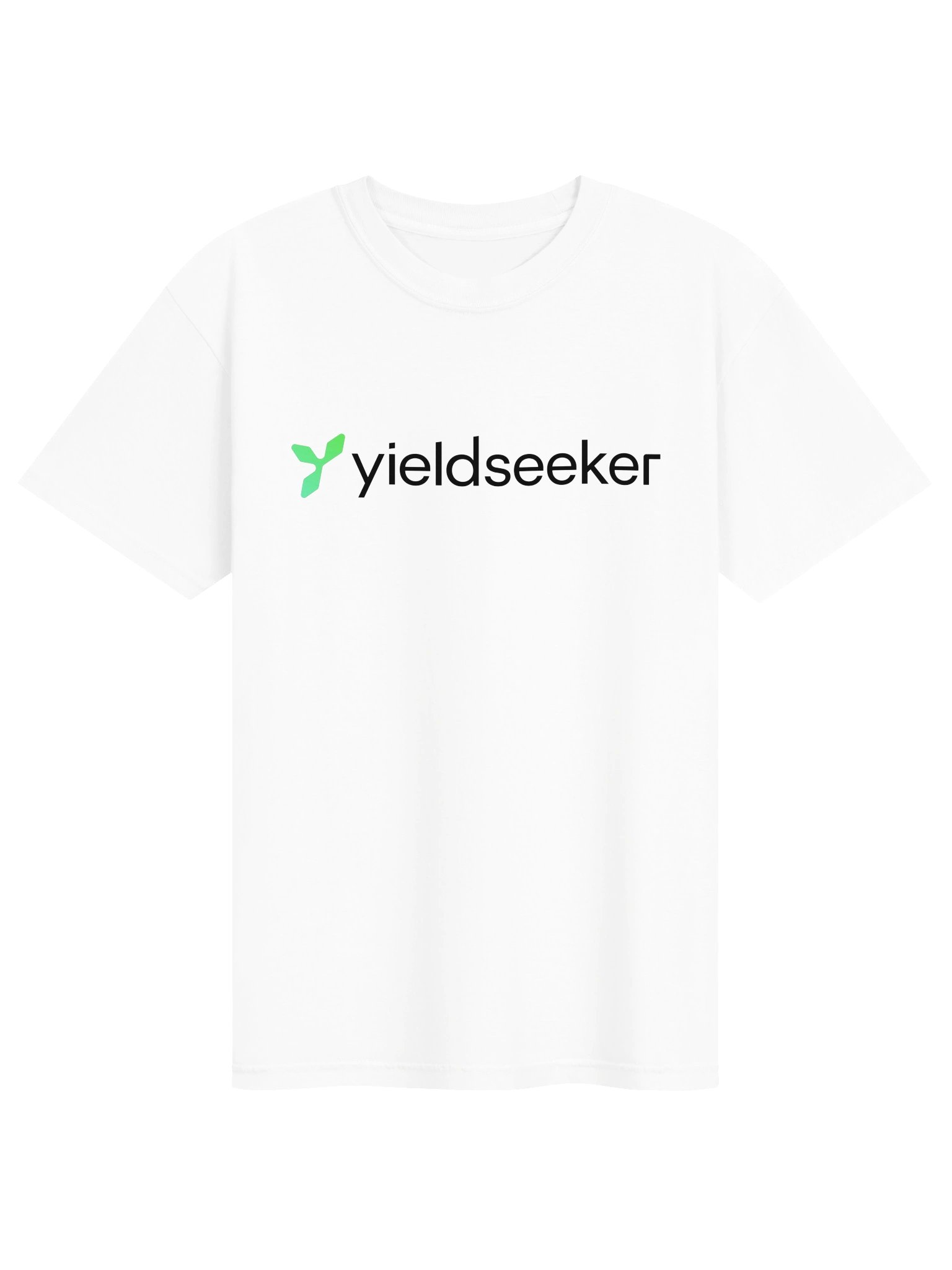 YieldSeeker Premium Short-Sleeve Tee - White product image (1)