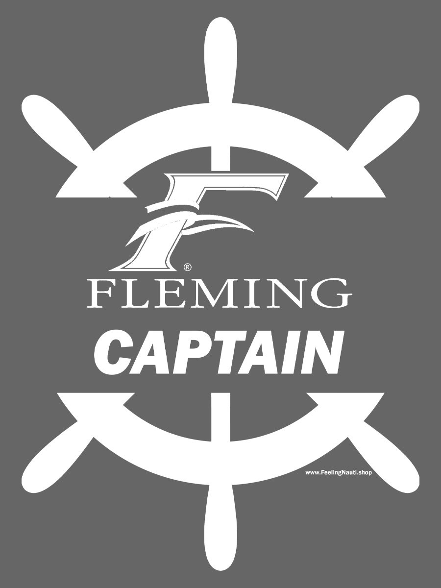 Fleming - T-Shirt - Light Shirt w/Blue Logo product image (2)