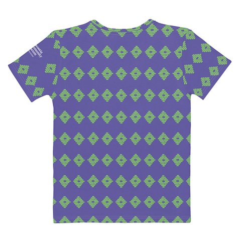 Anacostia Community Museum Tee - Purple/Green (Women’s) product image (2)