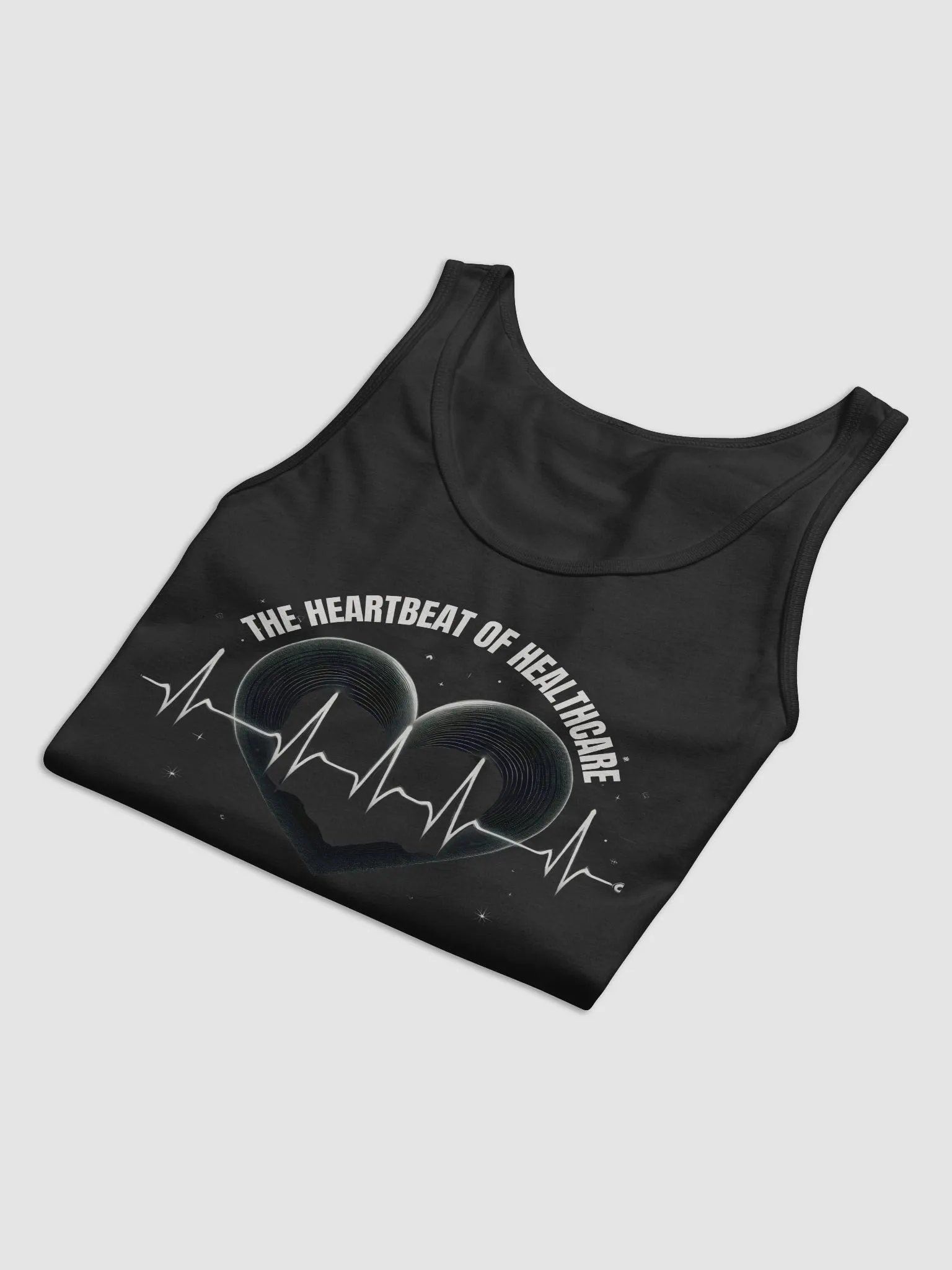 EKG Heartbeat Nurses Tank product image (3)