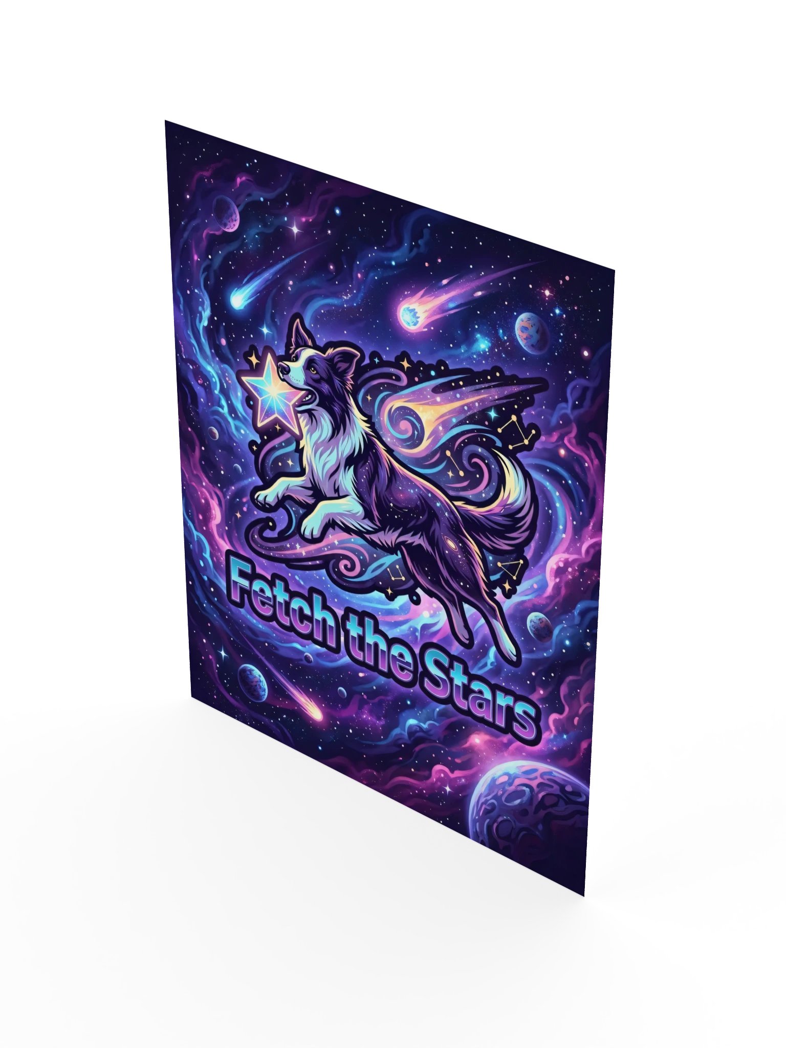 Star Fetch Collie Poster product image (17)