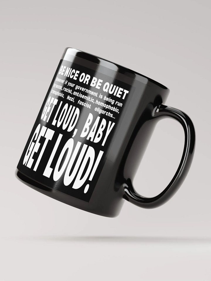 Get Loud, Baby (White) Mug product image (4)