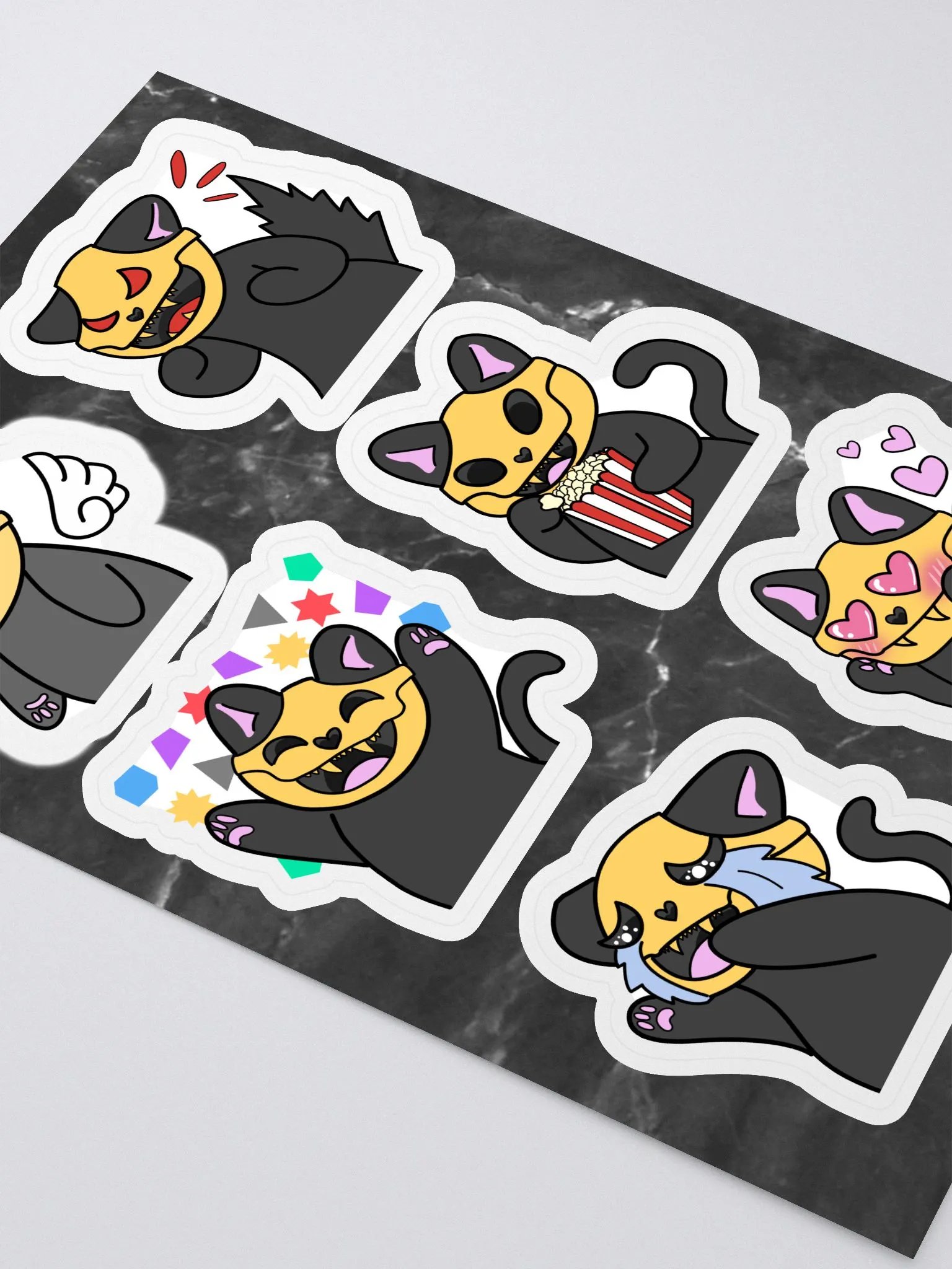 Sekhali Emote Sticker Sheet product image (2)