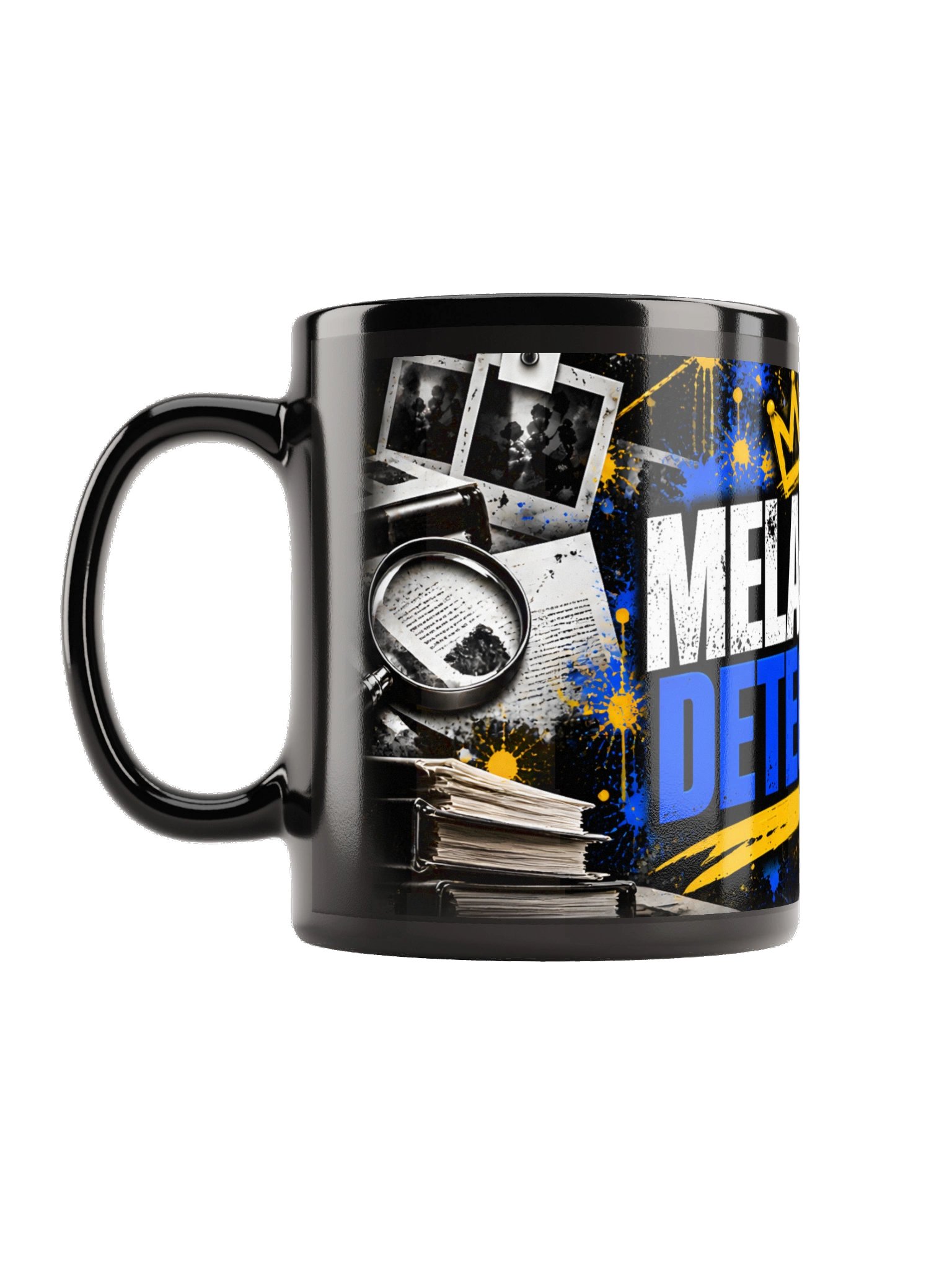 Melanated Detectives Case Files Mug product image (2)