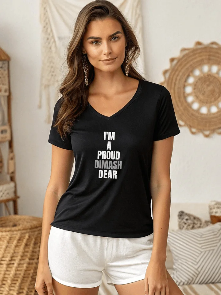 Singer From Kazakhstan Bella Canvas Unisex V-Neck product image (6)