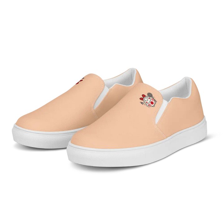 Smiling Badminton Bunny Slip-Ons product image (1)