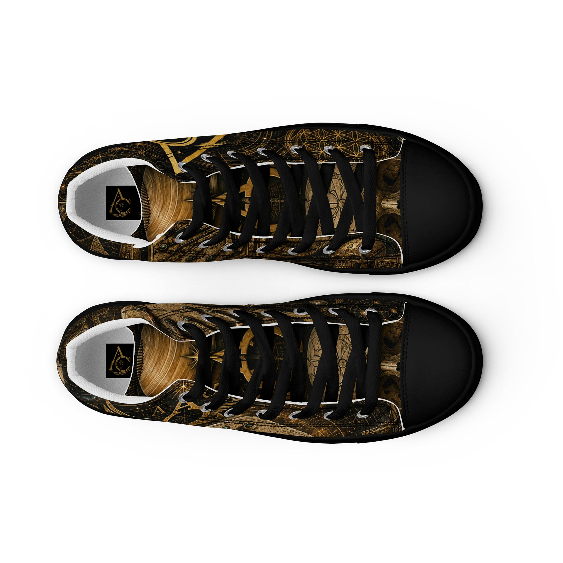 Aliencarving's Alpha and Omega Mens High-Tops product image (9)