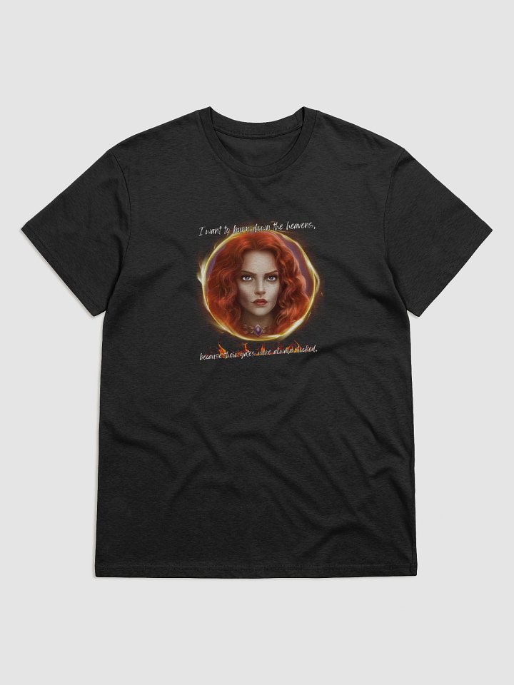 Black Regular Fit T-Shirt Dawn of Silence: Cymara product image (1)