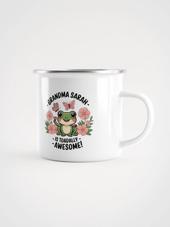Frolicking Frog Enamel Adventure Mug product image (1)