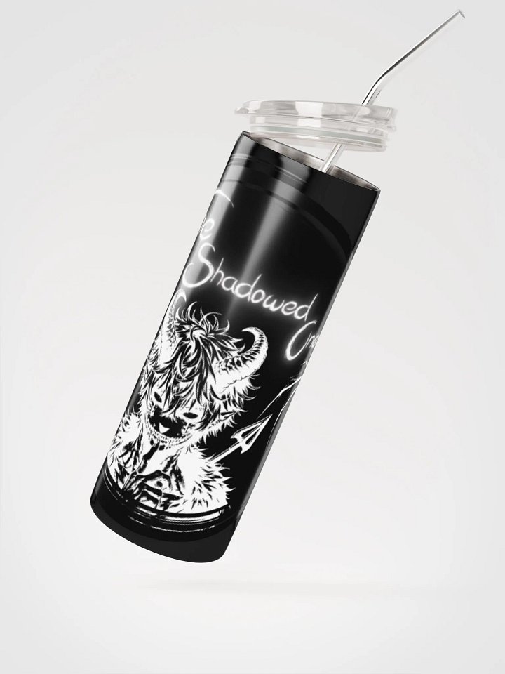 TSO Drinking bottle with metal straw product image (2)