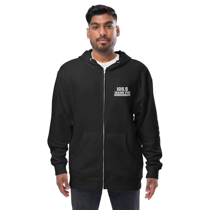 Hank Embroidered Zip Up Hoodie product image (2)
