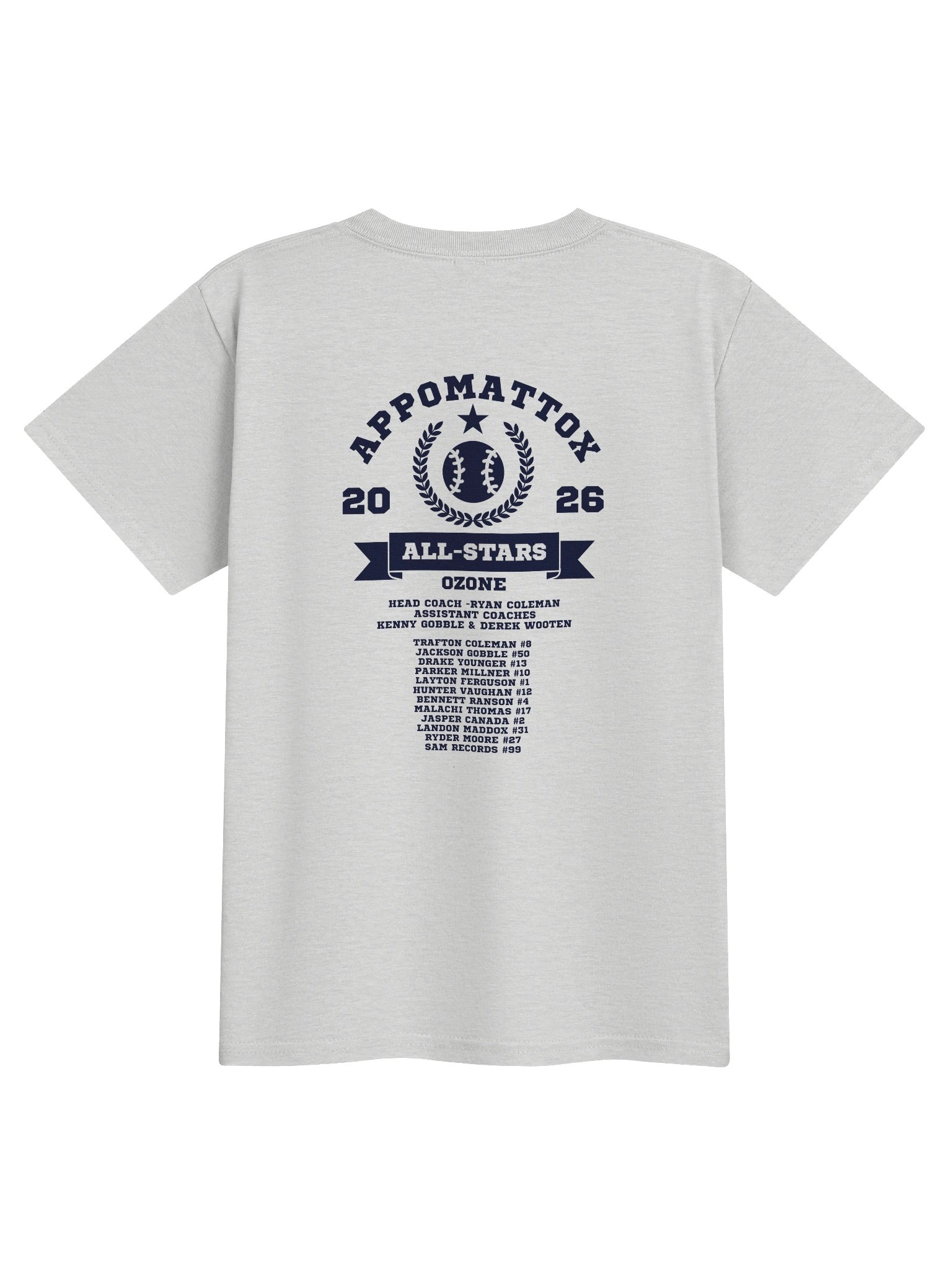 Youth Appomattox All-Stars Ozone Team Shirt product image (2)
