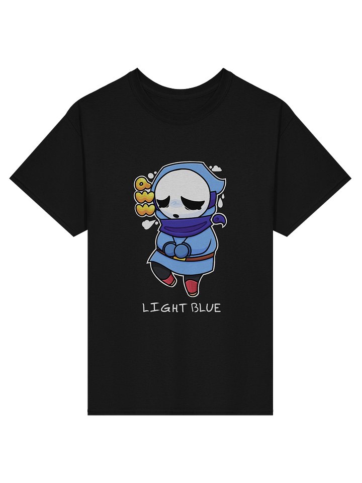 "aww" - LightBlue SG Shirt BLACKOUT product image (1)