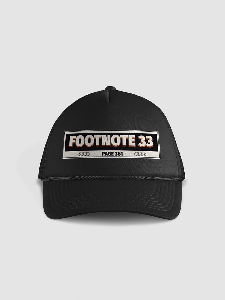 Footnote 33 hat product image (1)