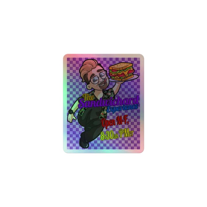 NG+ Sticker - Holographic product image (1)