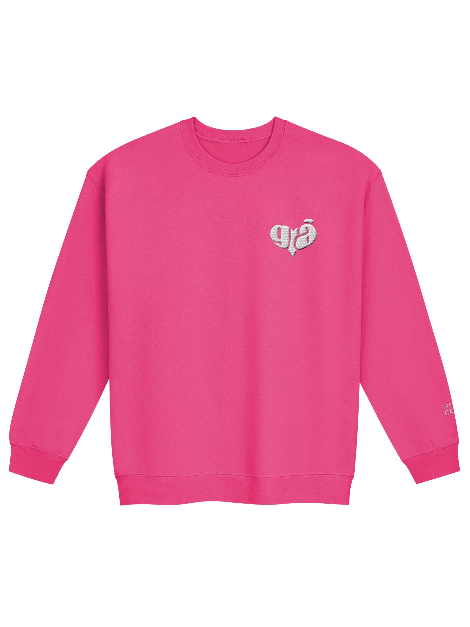 Grá Means Love 🩷 Embroidered Sweatshirt in Irish / Gaeilge / Gaelic product image (4)