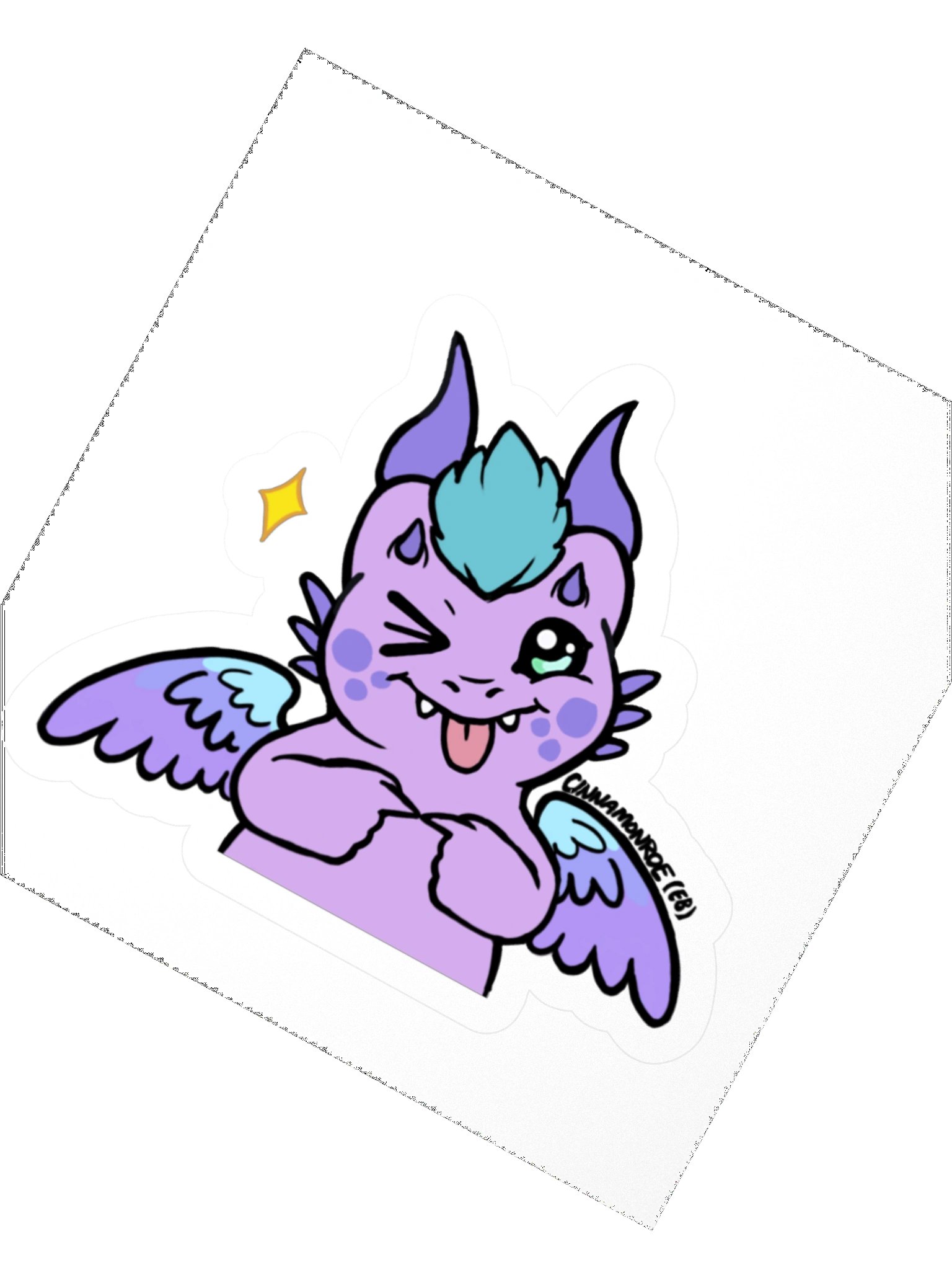 Drakin "Teehee" Sticker product image (2)