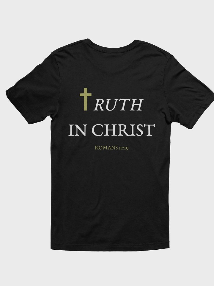 “Truth In Christ” Christian T-Shirt – Romans 12:19 Scripture Tee product image (15)
