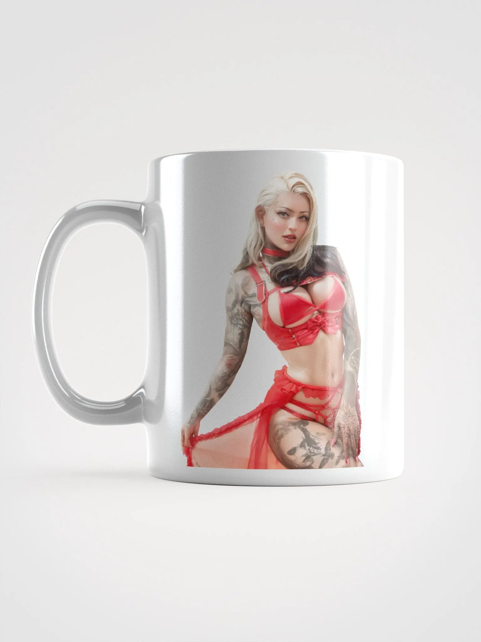 Red Goddess Mug White product image (6)
