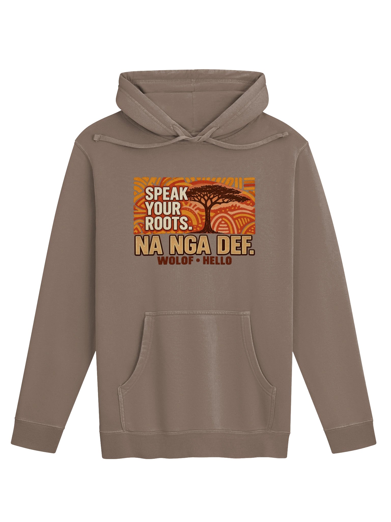 Legacy — NA NGA DEF | Wolof Hoodie product image (1)
