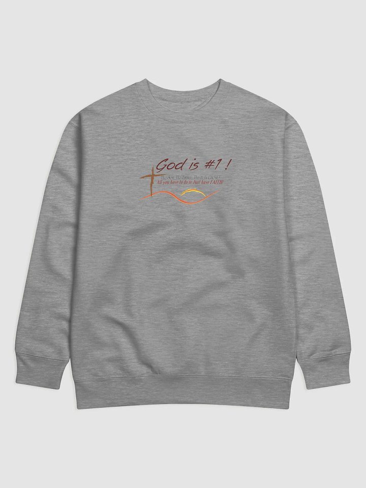 God is#1 long sleeve product image (1)