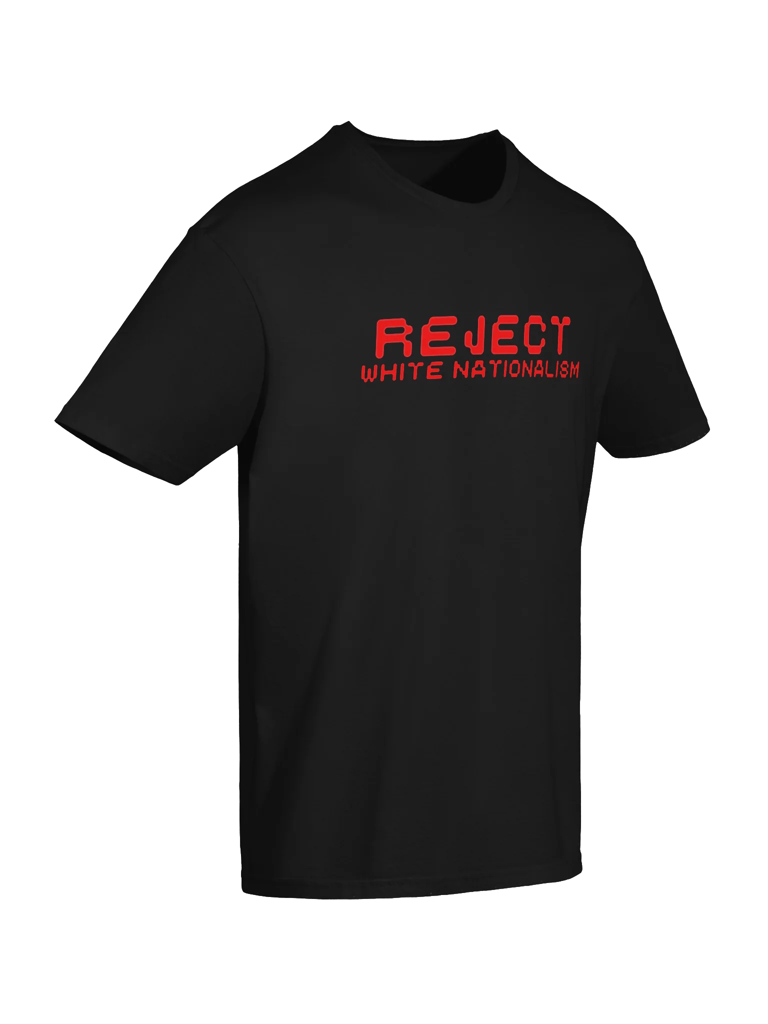 Reject White Nationalism + My Politics Kat Skull Softstyle tee product image (6)