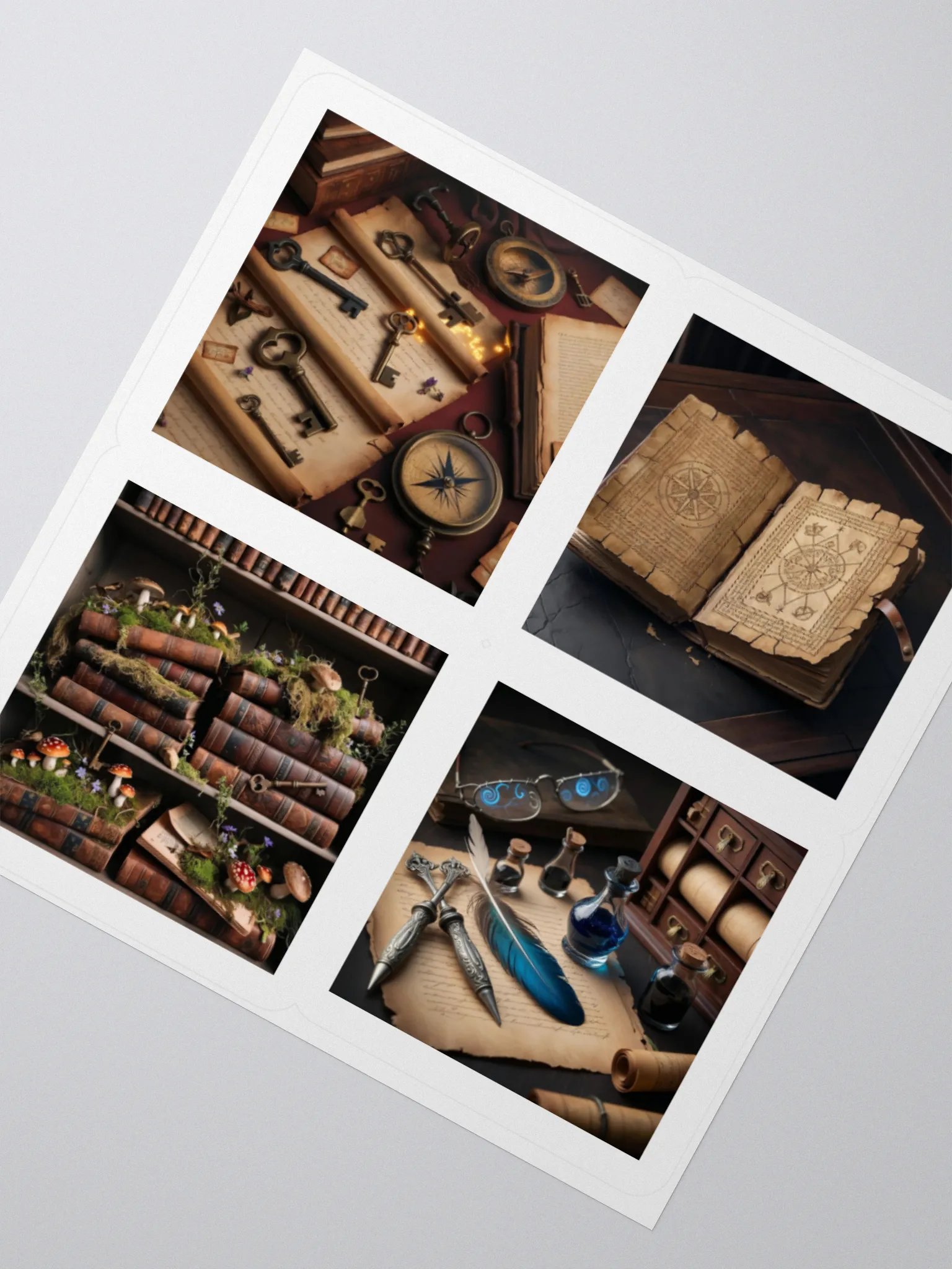 Ink and Elsewhere Stickers #10 – The Shelves That Dream of Other Times product image (5)