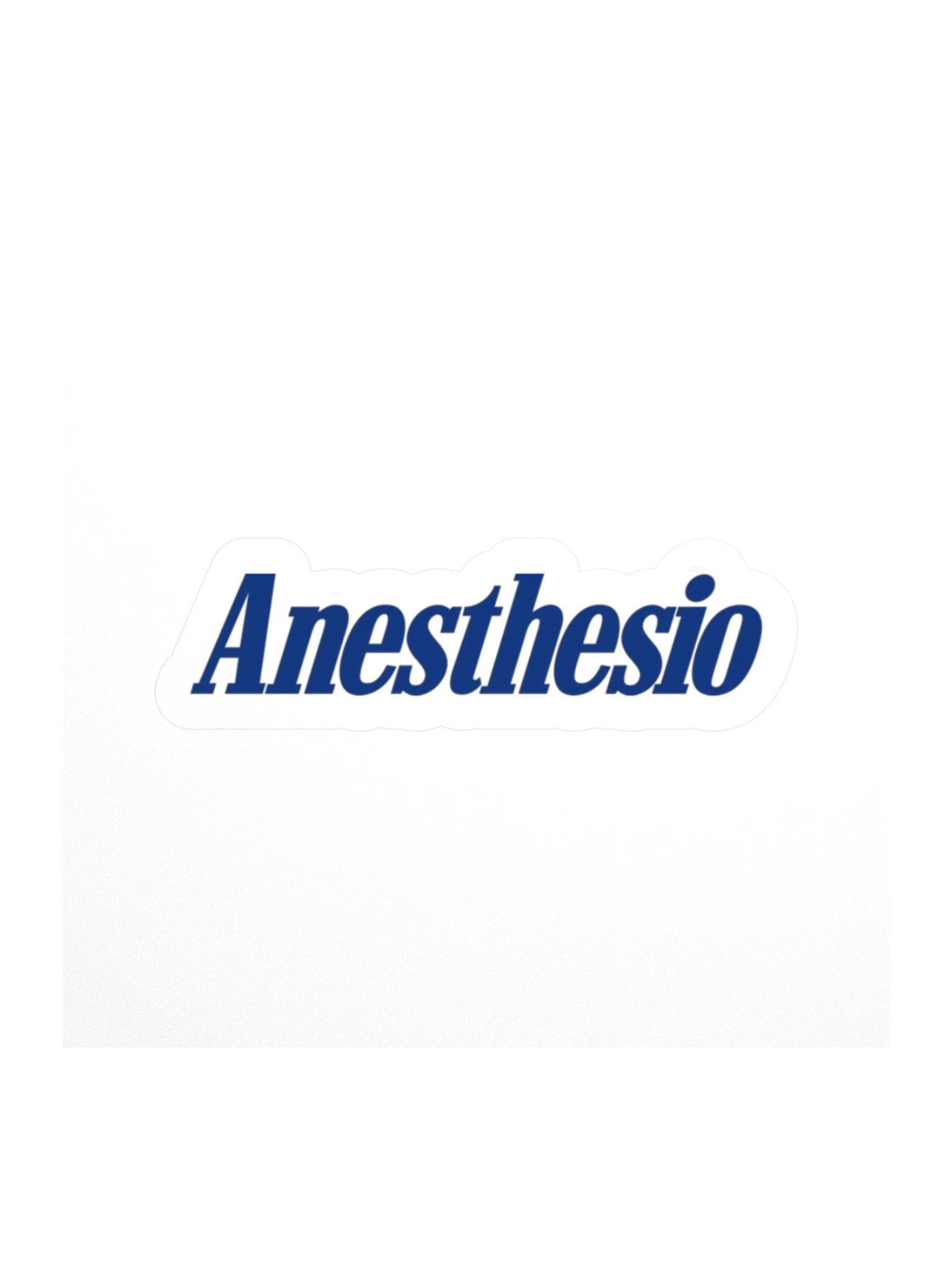 Anesthesio Wordmark Sticker