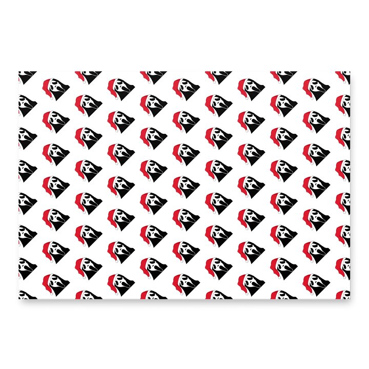 Santa Ghostie - Wrapping Paper Sheets (3) product image (2)