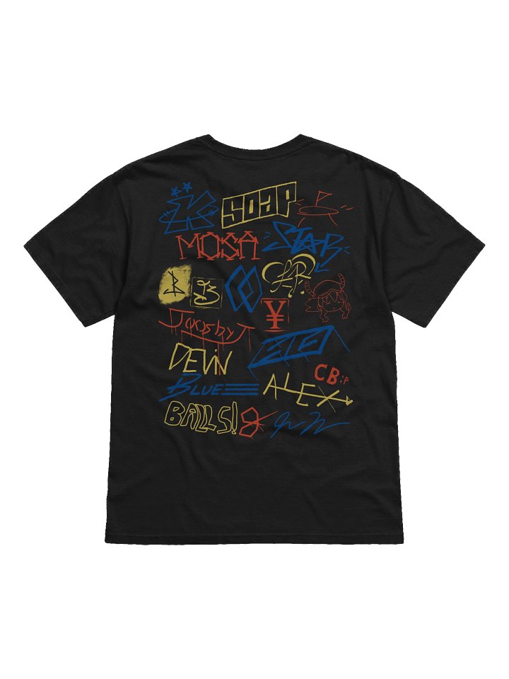 UBL Graffiti Tag Corner Tee product image (1)