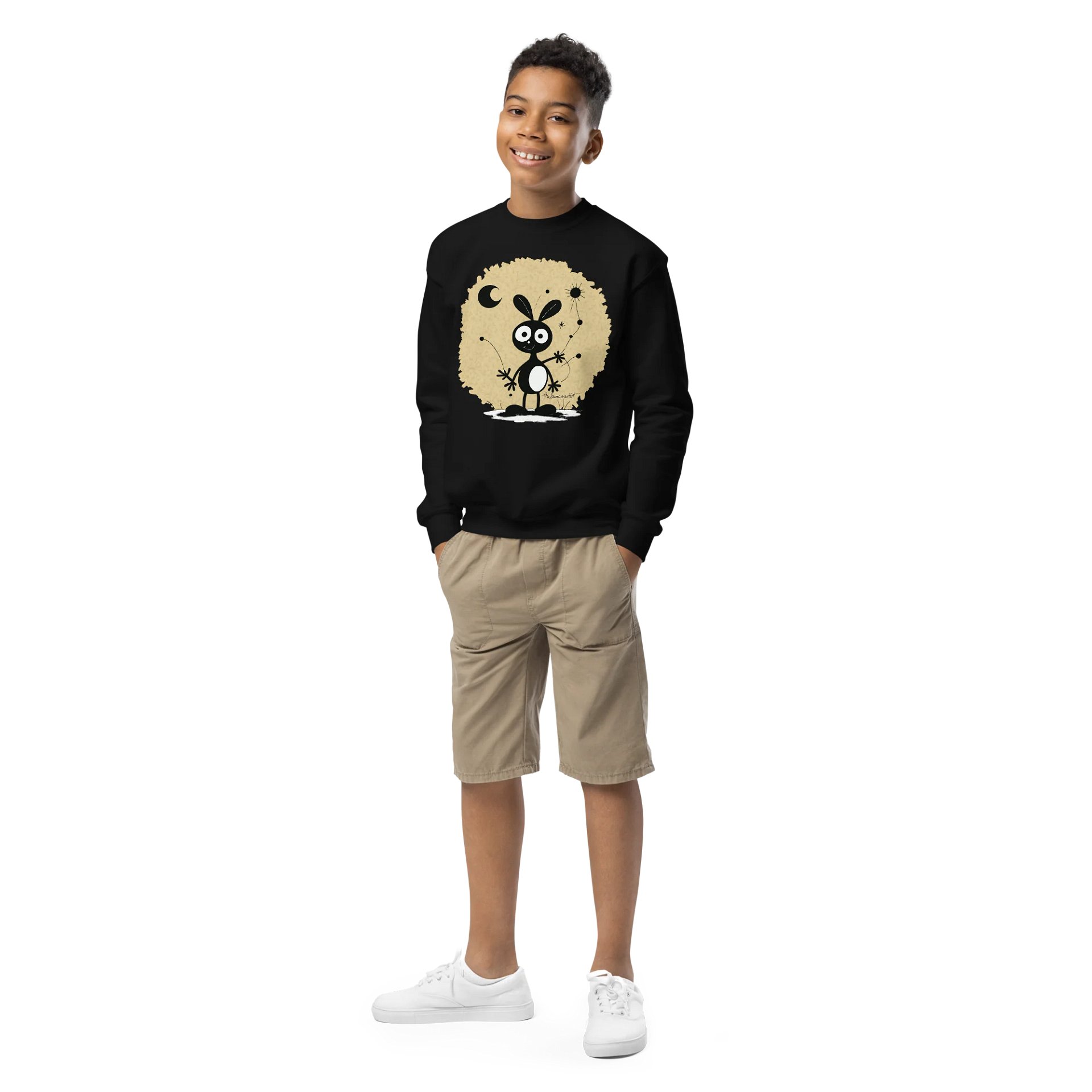 Gildan Youth Crew Neck Sweatshirt product image (1)