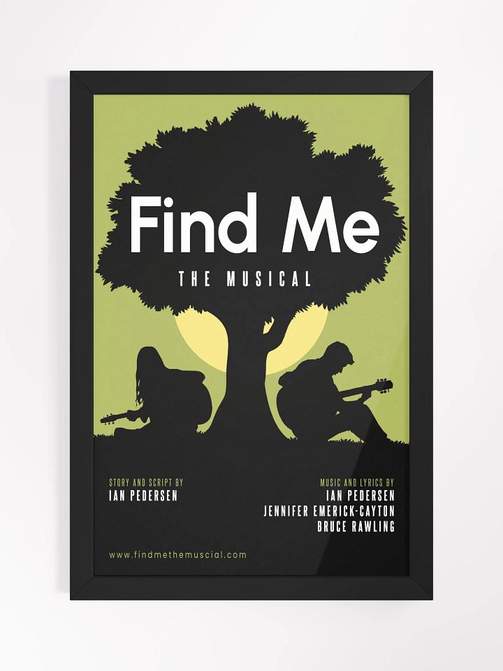Find Me The Musical Framed Poster 2 product image (1)