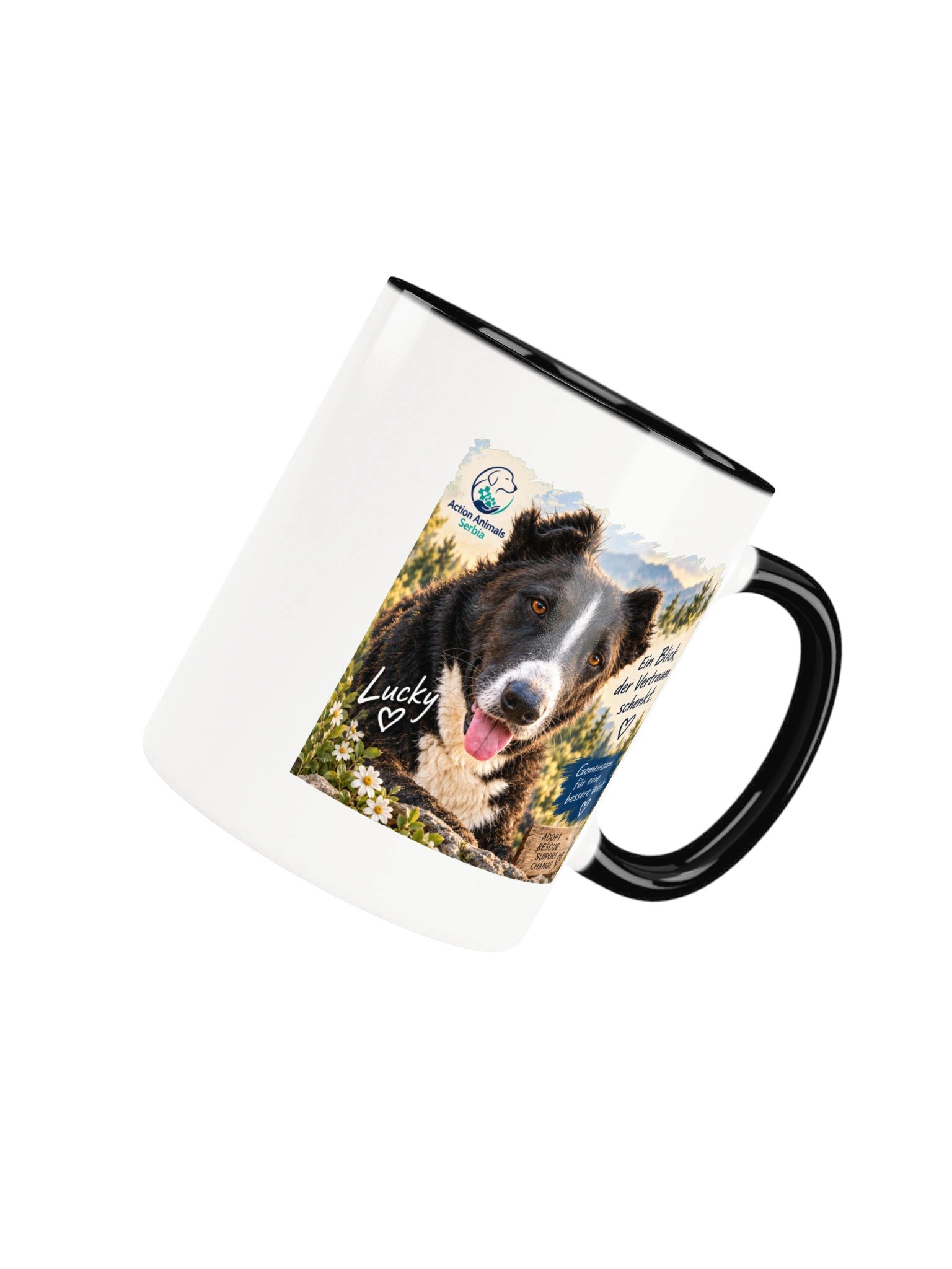 Lucky – Ein Blick, der Vertrauen schenkt. Tasse product image (33)