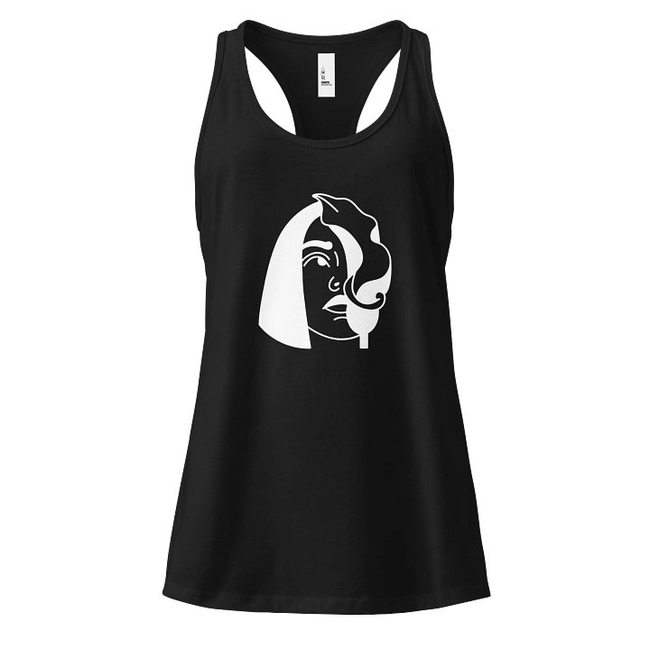 Pixelated Monochrome Racerback Tank product image (1)