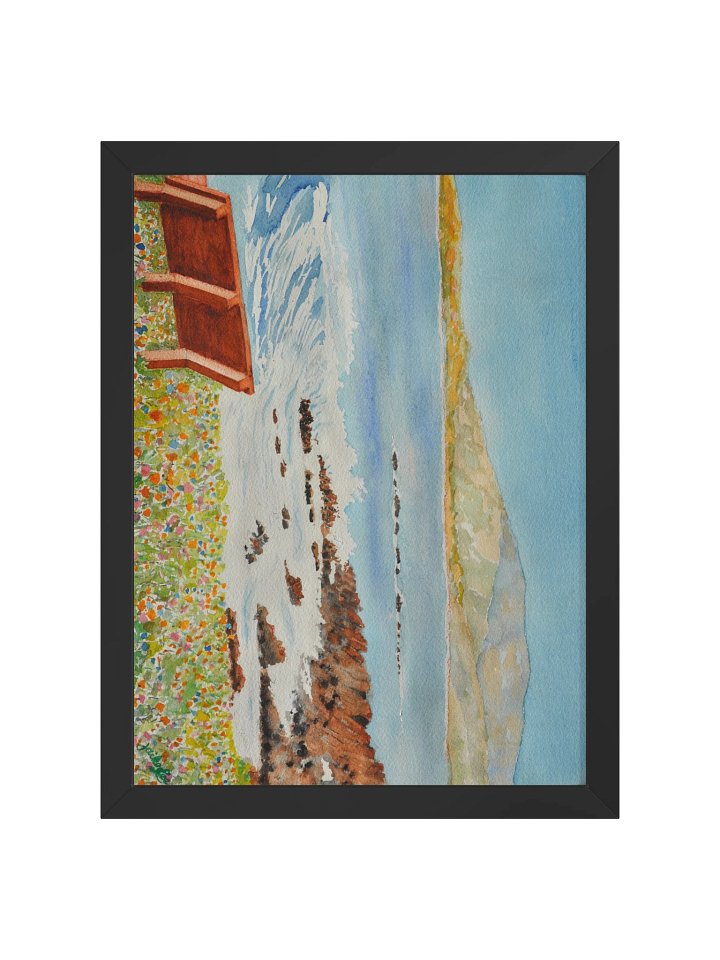California Poppies Along The Bay product image (1)