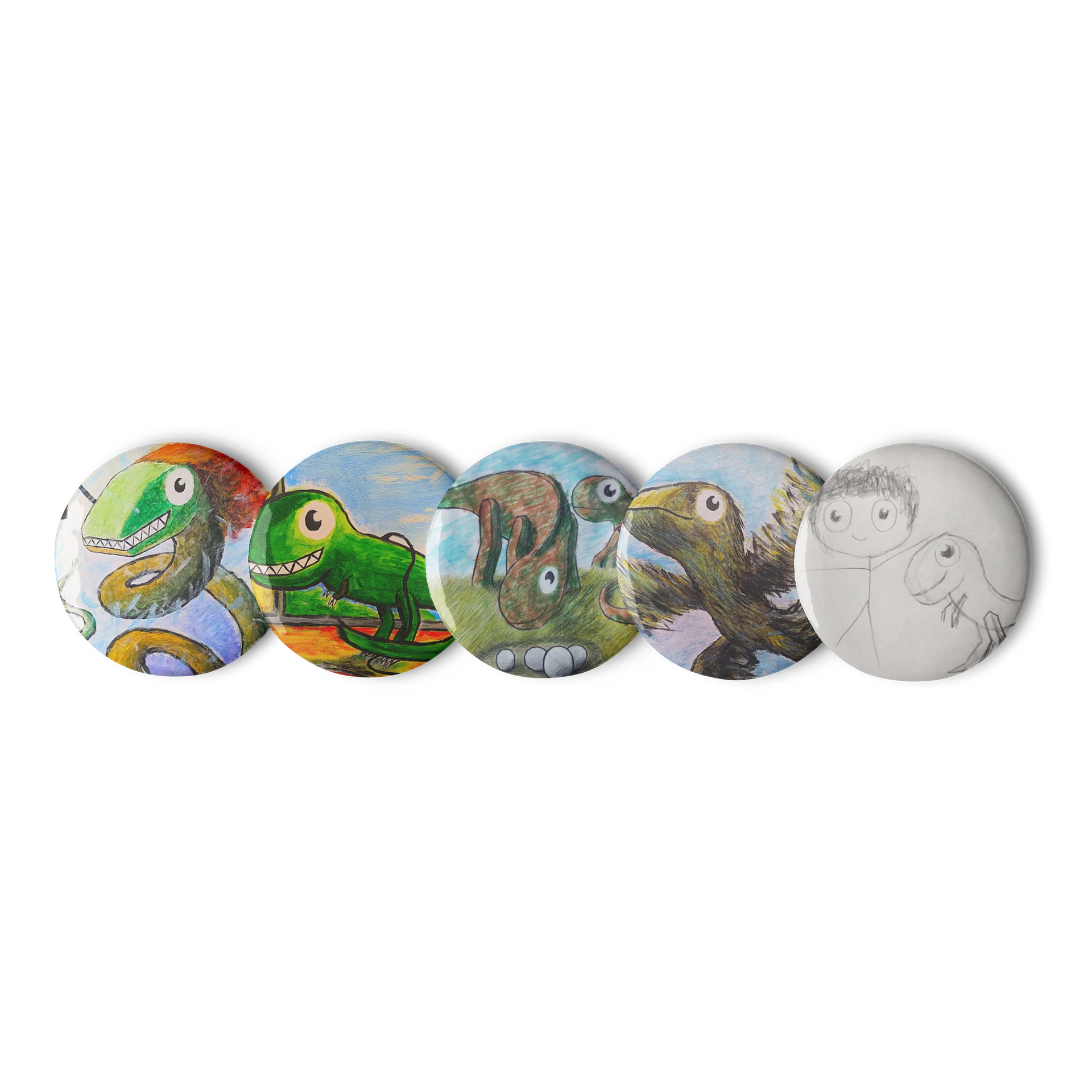 SiAh's Dinosaur Pin Pals product image (1)