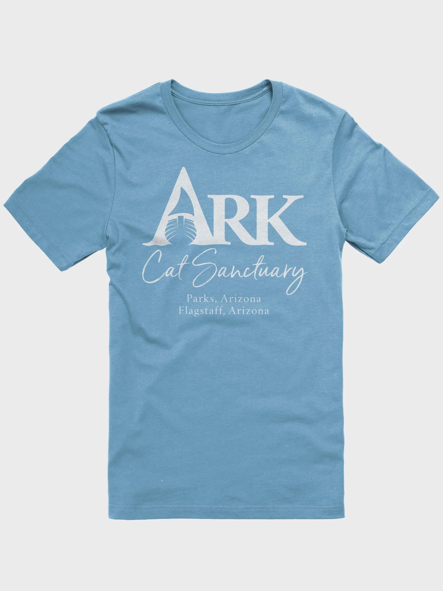 Ark Super Soft Ocean Blue T-shirt - Large Front Logo product image (1)